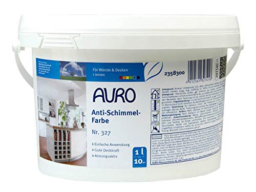 Auro , mineralisch, Anti-Schimmel-Farbe-1,00 l von Auro