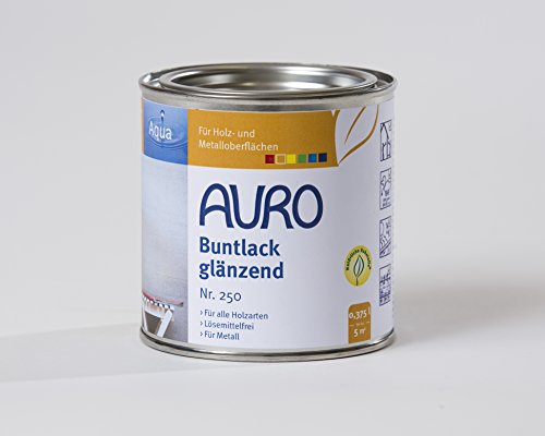 Auro Buntlack, glänzend (0,375 Liter, schwarz) von Auro