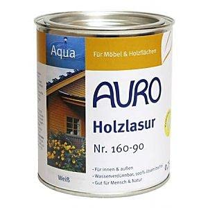 Auro Holzlasur Aqua - Rubin-Rot - 10L von Auro