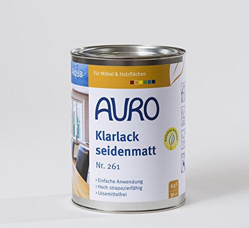 Auro Klarlack, seidenmatt von Auro