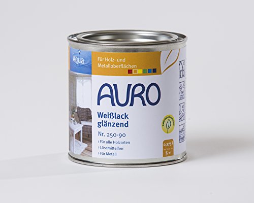 Auro Weißlack Aqua, glänzend von Auro