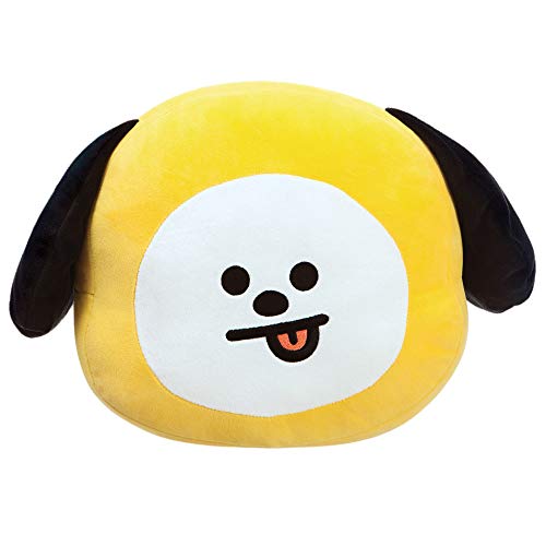 Aurora BT21 Official Merchandise Kissen by World, CHIMMY Plüschkissen, gelb, 16 x 29 von Aurora