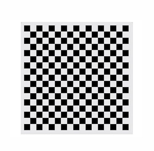12 x 9-Glas-Sichtoptik-Korrekturtafel Schachbrett Aluminiumoxid-Kalibrierzielplatte Diffuse Reflexion Opazität Quadratisches Array (Size : 200x200mm) von Aurorad