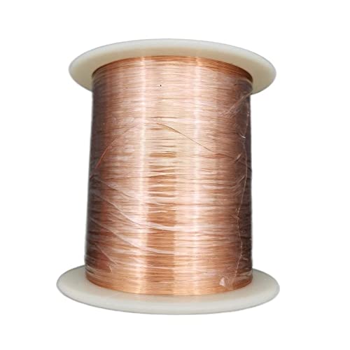 Aurorad 1000 g emailliertes Kupferdraht 0,04/0,07 0,65 0,2 0,5 0,8 mm 1,0 1,3 Magnetdraht for die elektrische Spulenwicklung der Induktivitätsspulenrelais (Color : 0.16mm 1kg, Specification : Red) von Aurorad