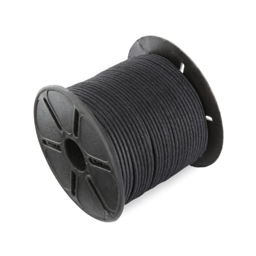 Auroris 100m Rolle Baumwollband rund 1mm Farbe: schwarz Auroris 100m Rolle Baumwollband rund 1mm Farbe: schwarz von Auroris