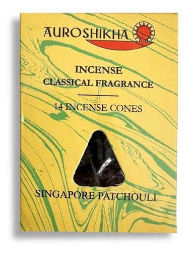 Auroshikha Patchouli Räucherkegel 10 Stck Auroshikha Patchouli Räucherkegel 10 Stck von Auroshikha
