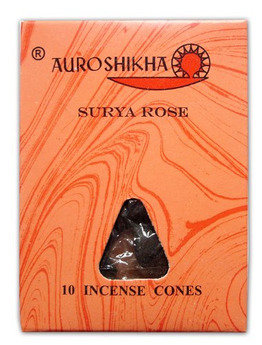 Auroshikha Rose Räucherkegel 10 Stck Auroshikha Rose Räucherkegel 10 Stck von Auroshikha