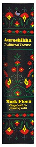 Musk Flora 10 g - Auroshikha Masala, Räucherstäbchen Musk Flora 10 g - Auroshikha Masala, Räucherstäbchen von Auroshikha