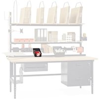 Lieferschein-/Flyerablage für DAHMEN Packtische Classic und Multiplex, lichtgrau von DAHMEN