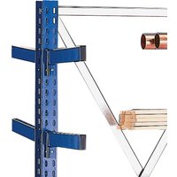 Zusatzarm für META Kragarmregal, BxT 70 x 500 mm von META