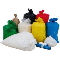 Müllsäcke 120 l, LDPE, 100 µm, 15 Stk/Rolle, 150 Stk/VE, blau von Jungheinrich PROFISHOP