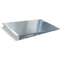 Auffahrrampe für Bauer® Gasflaschen-Container mit Staplertaschen von Bauer®