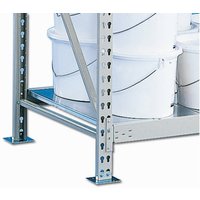 Fachboden für META Weitspannregal, mit Stahlpaneelen, FL 600 kg, BxT 2.200 x 1.050 mm von META