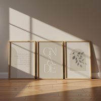3Er Set | Gnade Christliche Poster Wohnzimmer Wanddeko Bibelvers Wandposter Deutsch Geschenk Plakate 3Er Set | Gnade Christliche Poster Wohnzimmer Wanddeko Bibelvers Wandposter Deutsch Geschenk Plakate von AusGlaubenLeben