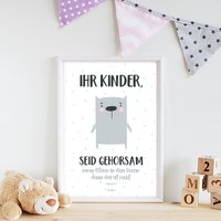 Bibelvers "Ihr Kinder" Motiv Katze A3/A4 Poster Deutsche Bibelverse Bibelvers "Ihr Kinder" Motiv Katze A3/A4 Poster Deutsche Bibelverse von AusGnade