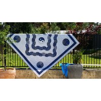 Yin Und Yang Queen Oder Large Double Größe Quilt Tagesdecke von AusKelsQuilts