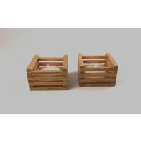 Kerzenhalter - Teelichthalter Windlicht Mit 2 Maxi Teelichtgläsern 2Er Set Kerzenhalter - Teelichthalter Windlicht Mit 2 Maxi Teelichtgläsern 2Er Set von AusMassivholz