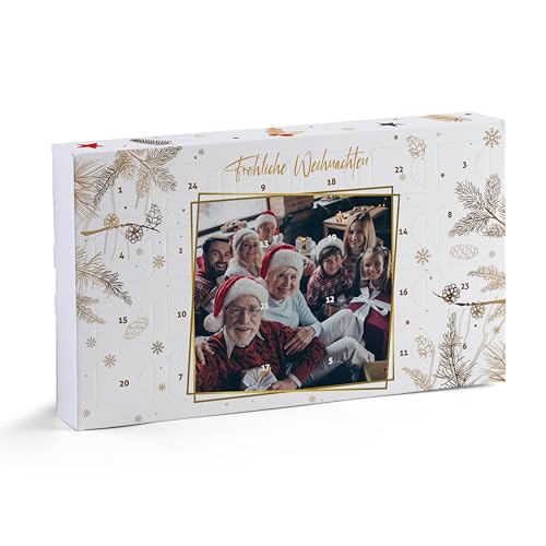 Adventskalender Kiste personalisiert – Weihnachtskalender mit Foto und Namen selbst gestalten – zum Befüllen für Weihnachten 2025 – MOTIV 2 Adventskalender Kiste personalisiert – Weihnachtskalender mit Foto und Namen selbst gestalten – zum Befüllen für Weihnachten 2025 – MOTIV 2 von Ausgewählt verpackt