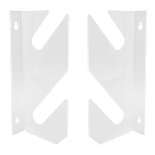 Ausla 2 Tier Skateboard Wand Halterung Acryl Halter Transparent Skateboard Display Ständer mit Schrauben für Longboard Snowboard Standard Ausla 2 Tier Skateboard Wand Halterung Acryl Halter Transparent Skateboard Display Ständer mit Schrauben für Longboard Snowboard Standard von Ausla