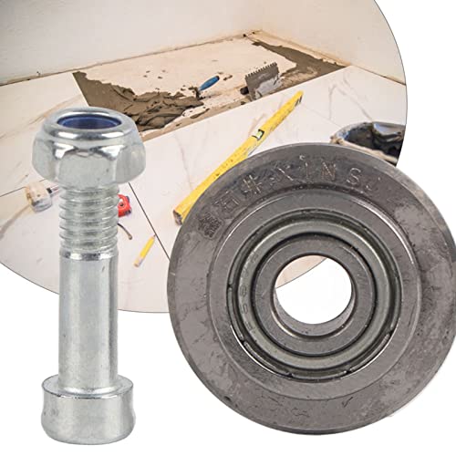 Ausla 22 Mm Silberlinie-Fliesenschneider-Rad-Ersatz, Kräftig-resistente Wolfram-Carbidmaterial, Einfach zu Bedienende, Vielseitige Schnittoptionen, Geeignet für Professionelle und -Fliesen von Ausla