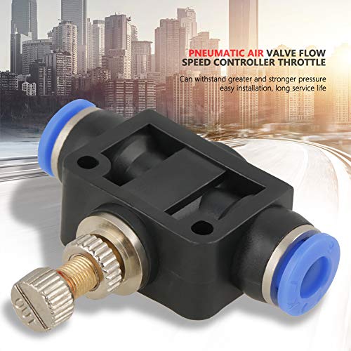 Ausla 5 PCs Pneumatische Luftgeschwindigkeit -Controller, Schnellverbindungsströmungsventil für Einfache Installation, Bequeme Demontage, Präzise Luftstromanpassung, Automatisierungsausrüstung, Ausla 5 PCs Pneumatische Luftgeschwindigkeit -Controller, Schnellverbindungsströmungsventil für Einfache Installation, Bequeme Demontage, Präzise Luftstromanpassung, Automatisierungsausrüstung, von Ausla