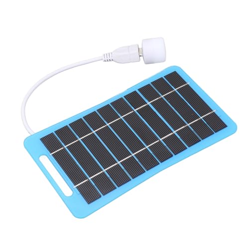 Ausla 5W USB Solar Panel Ladegerät Leichte Tragbare Solarpanel mit Hellem, Weißer Farbe für das Camping Ausla 5W USB Solar Panel Ladegerät Leichte Tragbare Solarpanel mit Hellem, Weißer Farbe für das Camping von Ausla