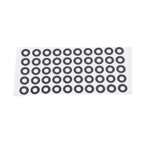 Ausla 5mm 3D -Scanmarker, Diffuse Reflexionsmarkierungen 3D -Tracking -Punkte 1000 PCS Mattes Klebstoff Folie mit 5 Mm Innerer 10 -Mm -Außendurchmesser für die Metrologie von Scannern von Ausla