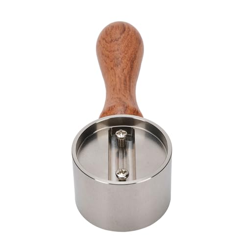 Ausla 840 870 878 875 880 Kaffeemaschine Dampfhebelersatz, Edelstahl und Holzgriff Ergonomischer Dampfhebel mit Präziser Dampfsteuerung für Latte und Cappuccino, Einfach von Ausla