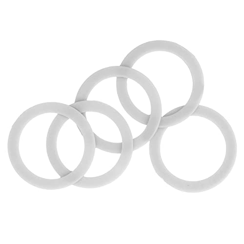 Ausla Abzeichenmaschine Dichtung, 5 Stück Ersatz Abstandshilfe Hilfswerkzeug füR R Form Abzeichenhersteller Zubehör (32MM) von Ausla