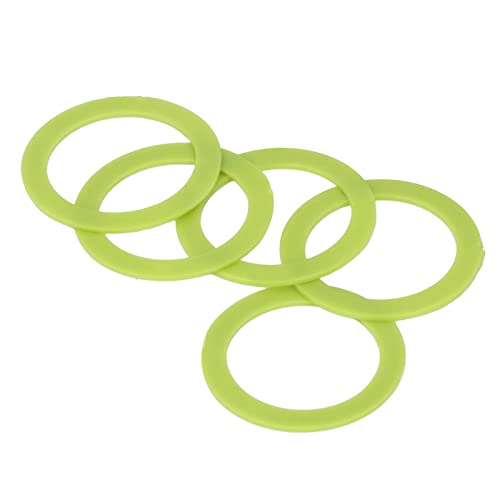 Ausla Abzeichenmaschine Dichtung, 5 Stück Ersatz Abstandshilfe Hilfswerkzeug füR R Form Abzeichenhersteller Zubehör (37MM) von Ausla