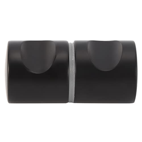 Ausla Aluminiumlegier -Glas -Türgriff, Mattschwarze Finish, Kratzerschutz, Einfache Installation, Elegantes Design für Badezimmer und Duschtüren von Ausla