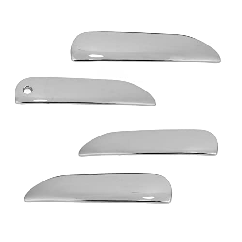 Ausla Auto-Außentürgriff Abdeckungsverkleidung, 4pcs Außentürgriff Abdeckung Selbstkleber Außentürgriff Aufkleber Austausch für Fit Jazz 2008-2013, Einfache Installation, ABS von Ausla