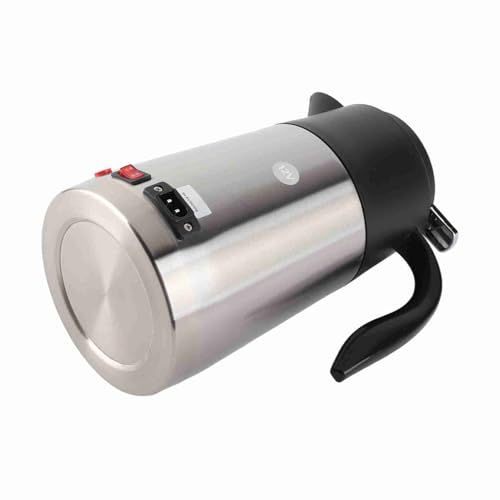 Ausla Autoheizwasserbecher, Elektrokessel aus 1300 Ml Edelstahl mit Versiegeltem Abdeck (12V Limousine) von Ausla