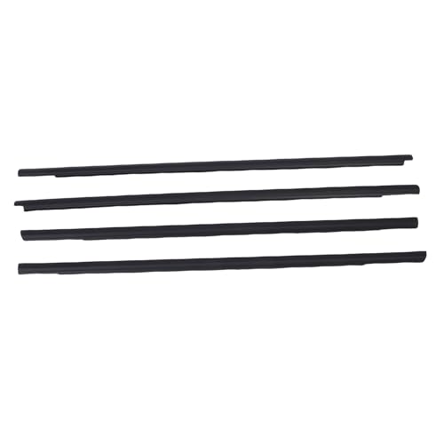 Ausla Automatische Fensterdichtung Weatherstrip-Geräuschreduzierung mit Einfacher Installation, 4PCS-Fensterdichtungen für X-Trail T30 2001-2007, Bestehend aus Hochwertigem Gummi von Ausla