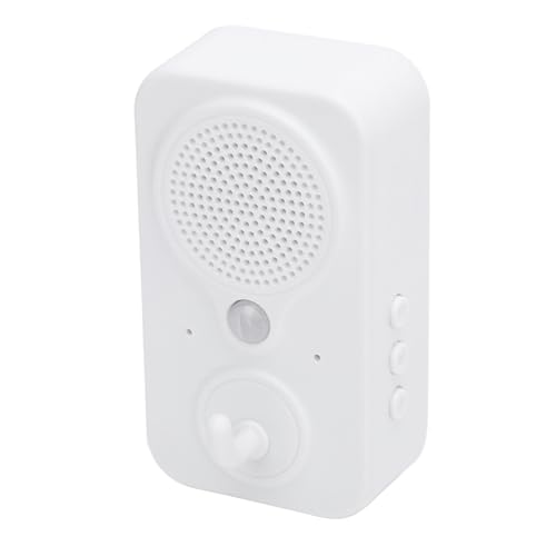 Ausla Bewegungssensor-Spracherinnerung, Langlebige ABS-Multisprachel-Begrüßungsalarm mit Schneller Erkennung und Anpassbarer Aufzeichnung für Unternehmen und Geschäfte von Ausla