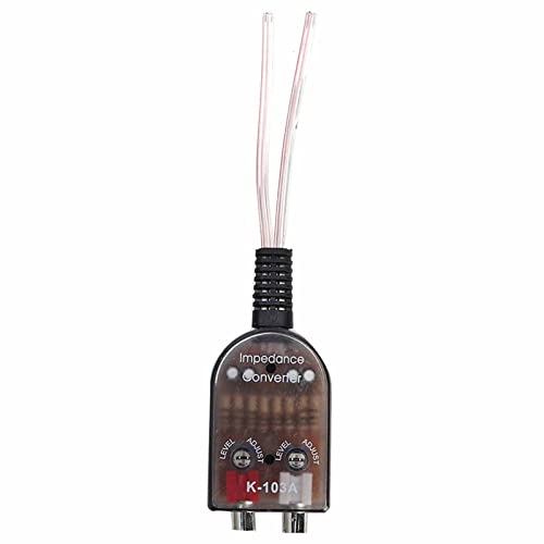 Ausla CAR -Audio -Wandler Stereo Stereo Kanalleitungs Ausgangsadapter mit Hoher Bis Niedriger Pegel mit Einstellbarer Empfindlichkeit für den Autoverstärker oder Subwoofer Ausla CAR -Audio -Wandler Stereo Stereo Kanalleitungs Ausgangsadapter mit Hoher Bis Niedriger Pegel mit Einstellbarer Empfindlichkeit für den Autoverstärker oder Subwoofer von Ausla