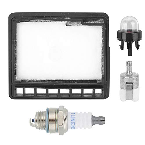 Ausla CS3000-Tune-up-Kit für Kettensägenteile, Kettensägenluftfilter-Kraftstofffilter mit Sparking-Steckerlampe für CS-300 CS-301 CS-305 von Ausla