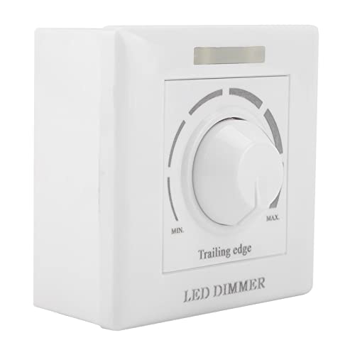 Ausla Cloksh Led Dimmer Aufputz LED-Dimmerschalter, Ferngesteuerte Dimmerschalter für die Beleuchtung Im Home-Office (220V) von Ausla