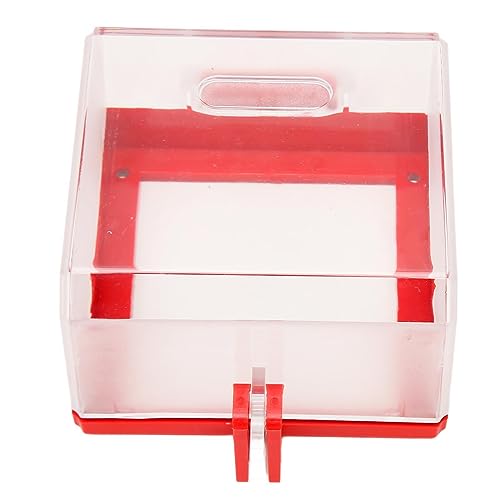 Ausla Drucktastenschalter-Abdeckung, PC-Not-Aus-Schalter-Abdeckung Box-Typ Transparent Wasserdichter Schutz für Steckdose, Notfallgerät von Ausla