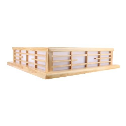 Ausla Fernbedienung LED -Dachlicht Modernes Design 3 Einstellbare Farbtemperaturen für Schlafzimmer, Büro, Langlebiges Restaurant und PC -Material von Ausla