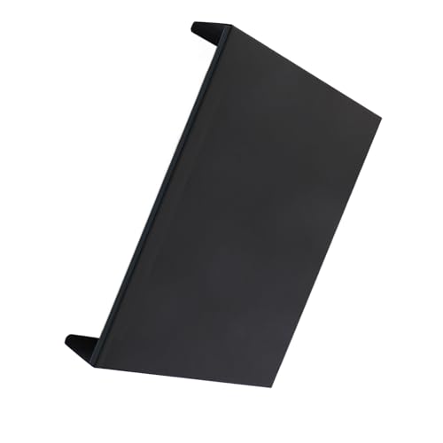 Ausla Herdbrennerabdeckung, Edelstahlschwarz, Wärme -Gasofenabdeckung 30x22 für Zusätzlichen Gegenraum in Küche und Wohnmobil (30 x 40 x 7 x 1 cm (l x w h x t)) von Ausla