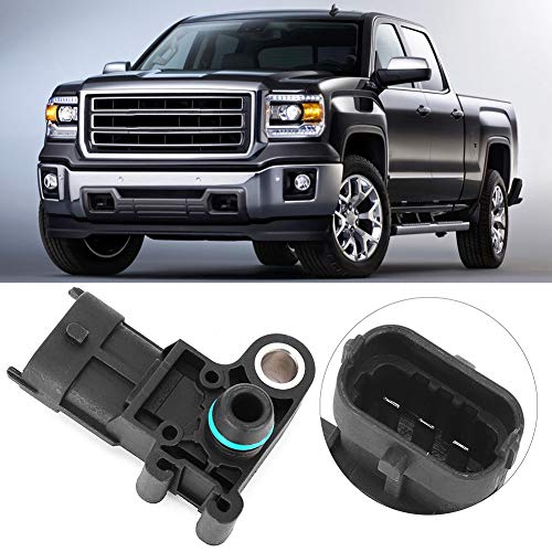 Ausla Kartenansaugkrümmerluftdrucksensor -Karten -Sensor Barometrie Drucksensor Direkter Ersatz Einfacher Installation Kompatibel mit Lacrosse 2010 Regal CTS Silverado Escalade von Ausla