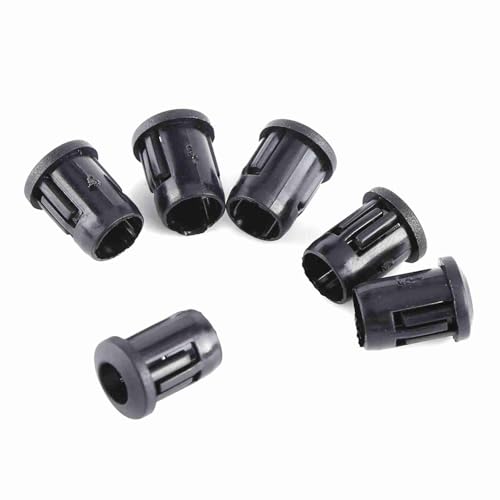 Ausla LED-Sockelhalter, Nylonmaterial, Langlebige Leistung, Vielseitig für 3 Mm 5 Mm 8 10 LEDs, Ideal für -Elektronikprojekte (5 mm) von Ausla