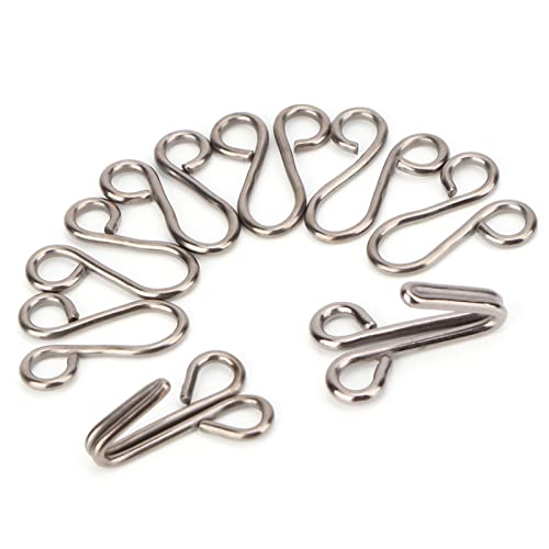 Ausla Pelz-Ka-Haken, Premium-Qualität mit Stilvollem Design, 10-PC-Haken für Kleidung, Einfach zu Bedienen, Exquisit (Befestigen Sie den Durchmesser von 2,8 cm) von Ausla