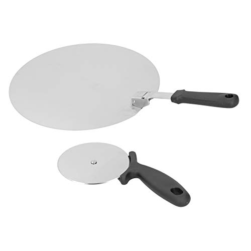 Ausla Pizza-Schaufel Spatel Pizza Rad, Einfache Lagerung, Sicher und Effizient, Hochwertig (30,5 cm / 12in) von Ausla