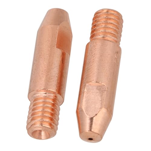 Ausla Rotkupferkontakt Tipp 20pcs für Binzel 24KD MIG -Schweißbrenner 0,8 1,0 1,2 Mm, Einfache Installation, Vielseitige Verwendung, Robustes Design, Prämienqualität, Nahtlose Kompatibilität mit (1.2) von Ausla