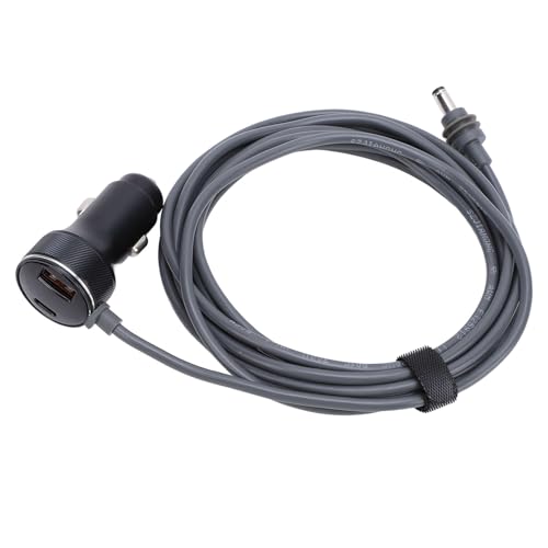 Ausla Satelliten -DC -Stromversorgung, Auto Stromkabel für Mini USB C Bis DC Netzkabel, Typ C Eingang Zum 20V 5A Buchkabel, Arbeit mit 100W PD Ladegerät, Kompatibel mit PD Stromversorgung (2m) von Ausla
