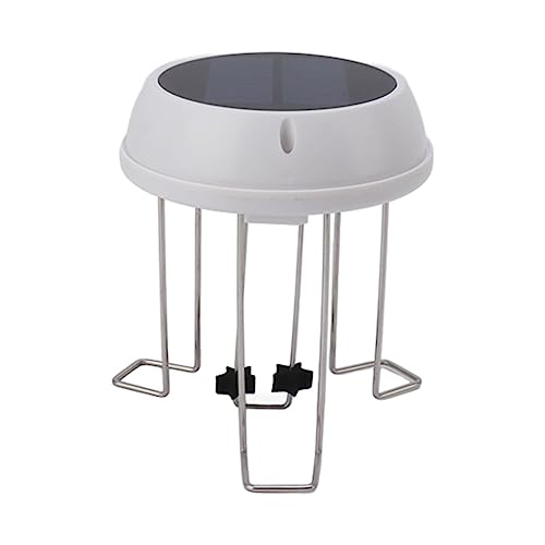 Ausla Solarwasser Agitator Solar Angetriebener Wassermischer Solar Vogelbad Brunnen mit Eingebauter 800-mAh-Batterie für Gartenvogelbäder Im Freien von Ausla