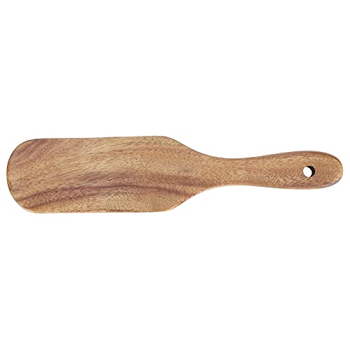 Ausla Teakspatel, Ganzes Holz für Langlebigkeit, Texturen für Einfache Wartung, Ergonomisches Design für Komfort, Holzbratenschaufel Geeignet für die Küchenkochumgebung für Heimküche mit (23 * 5 von Ausla