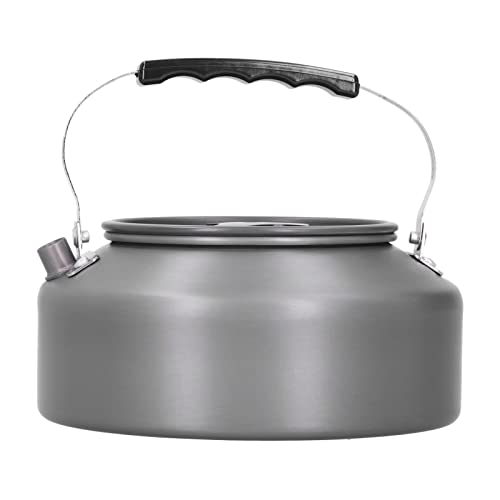 Ausla Tragbarer Camping -Kaffee -Tee Topf Im Freien mit Schwarzem Griff, Robuster und Hitzebeständiger Kaffee Tee Topf Zum Angeln auf Dem Wandergrill Ausla Tragbarer Camping -Kaffee -Tee Topf Im Freien mit Schwarzem Griff, Robuster und Hitzebeständiger Kaffee Tee Topf Zum Angeln auf Dem Wandergrill von Ausla